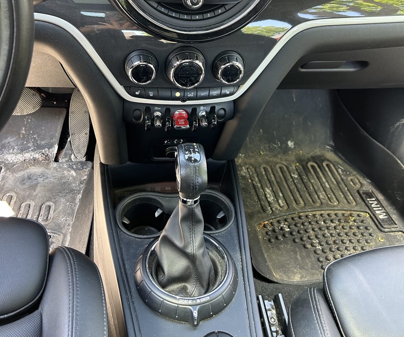 Mini dashboard before detailing